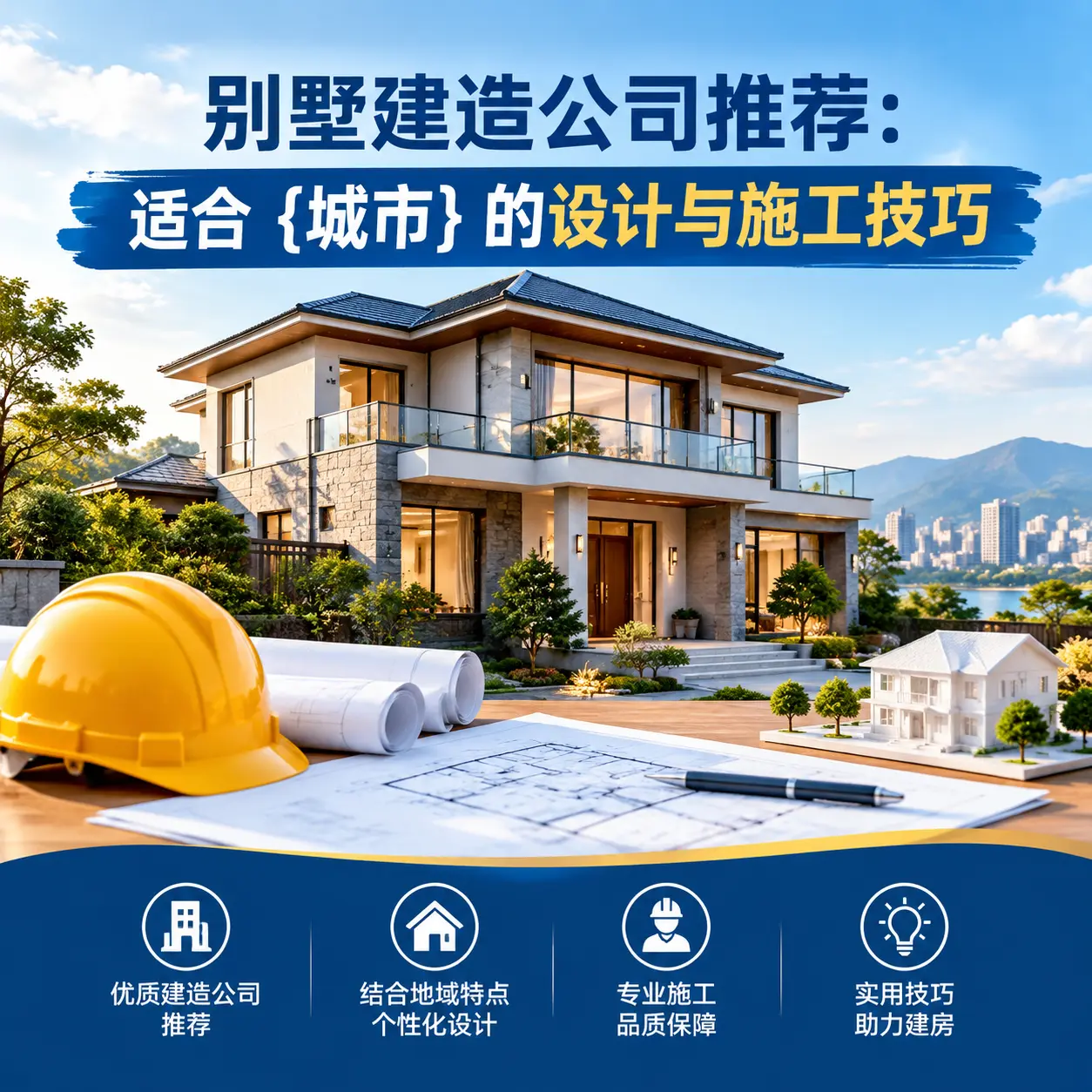 别墅建造公司推荐:适合 普安 的设计与施工技巧