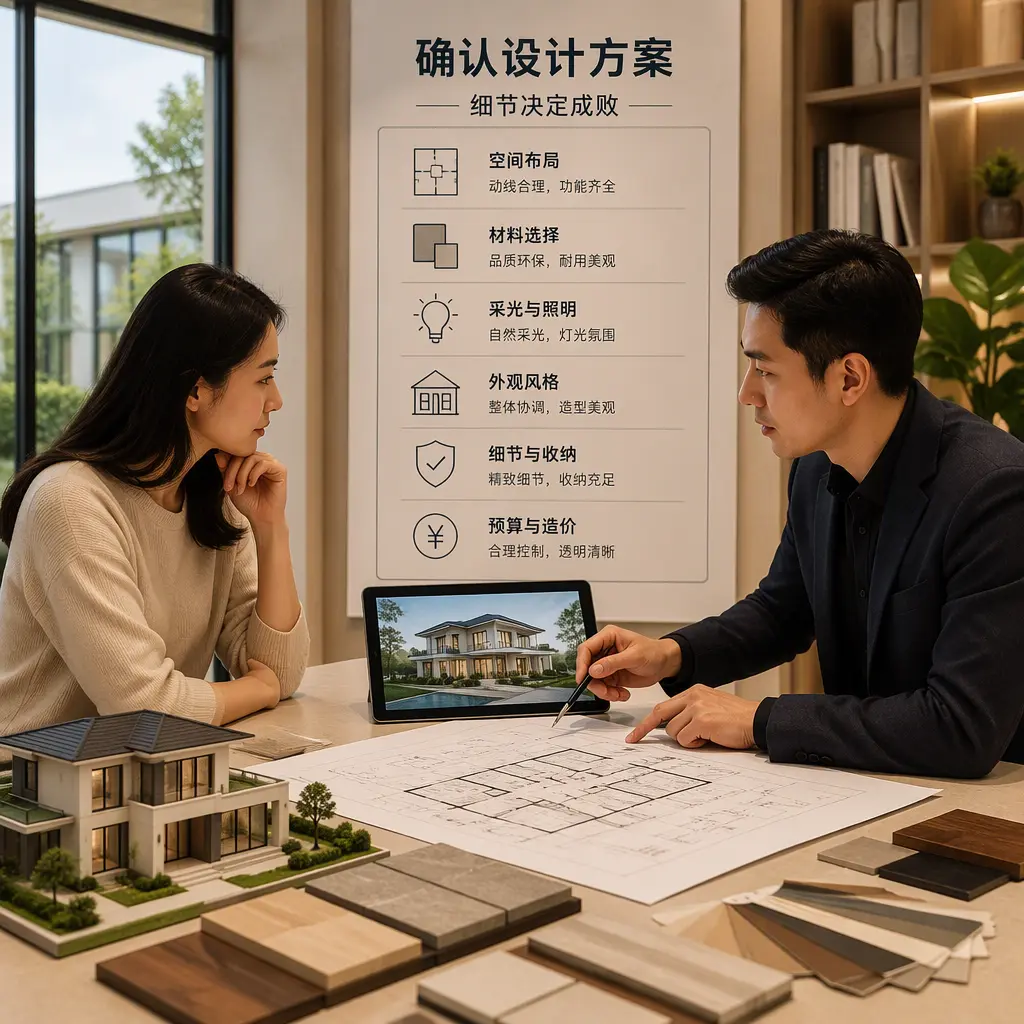 别墅建造公司推荐:与设计师沟通的有效技巧在 普安