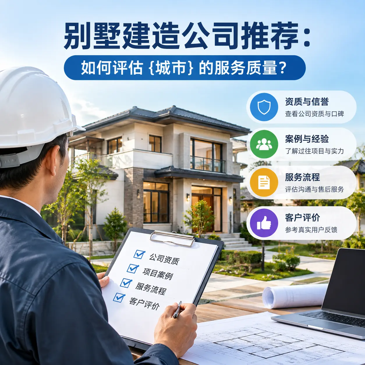 别墅建造公司推荐:如何评估 普安 的服务质量?