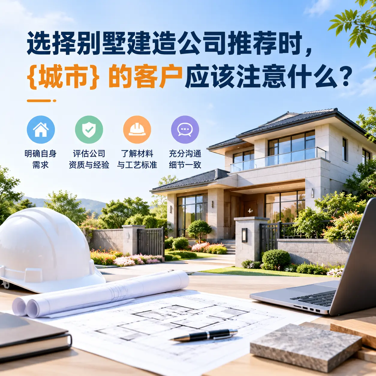 选择别墅建造公司推荐时,普安 的客户应该注意什么?