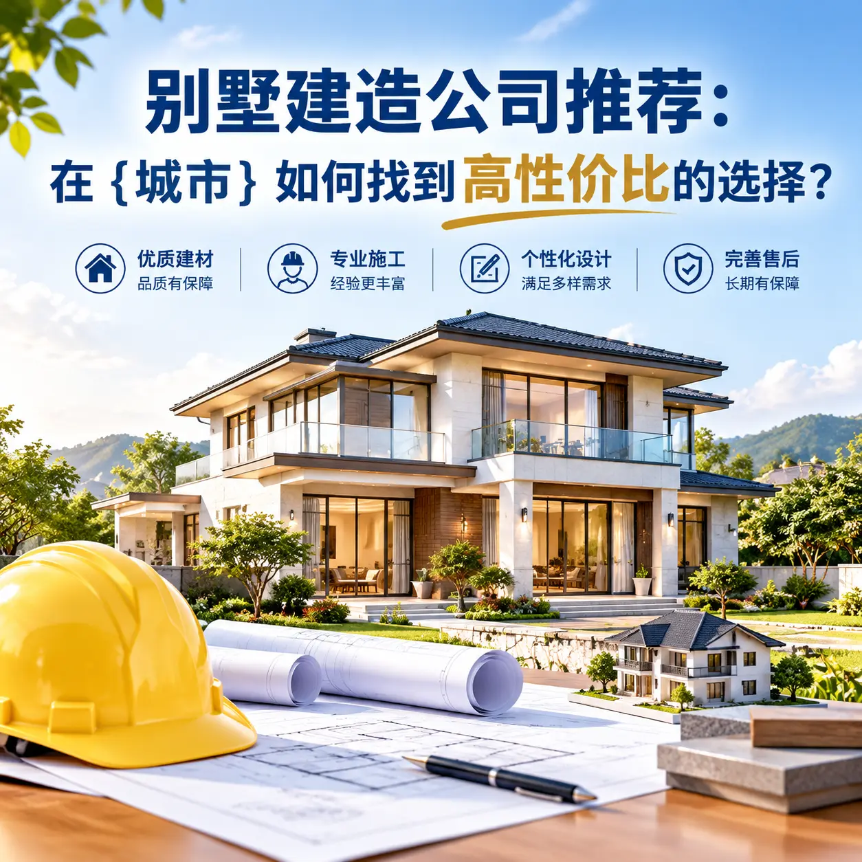 别墅建造公司推荐:在 普安 如何找到高性价比的选择?