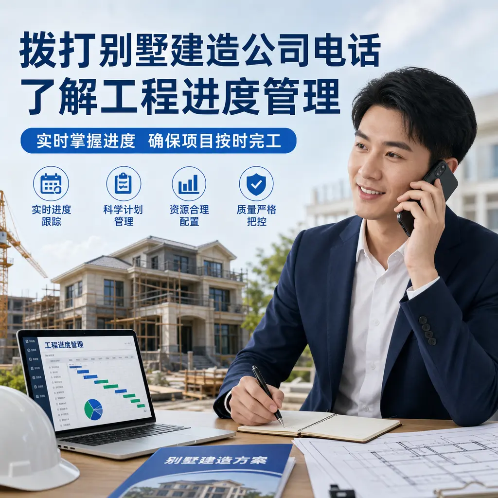 拨打普安别墅建造公司电话，了解工程进度管理
