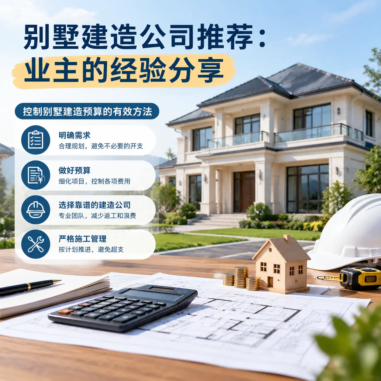 别墅建造公司推荐: 普安 业主的经验分享