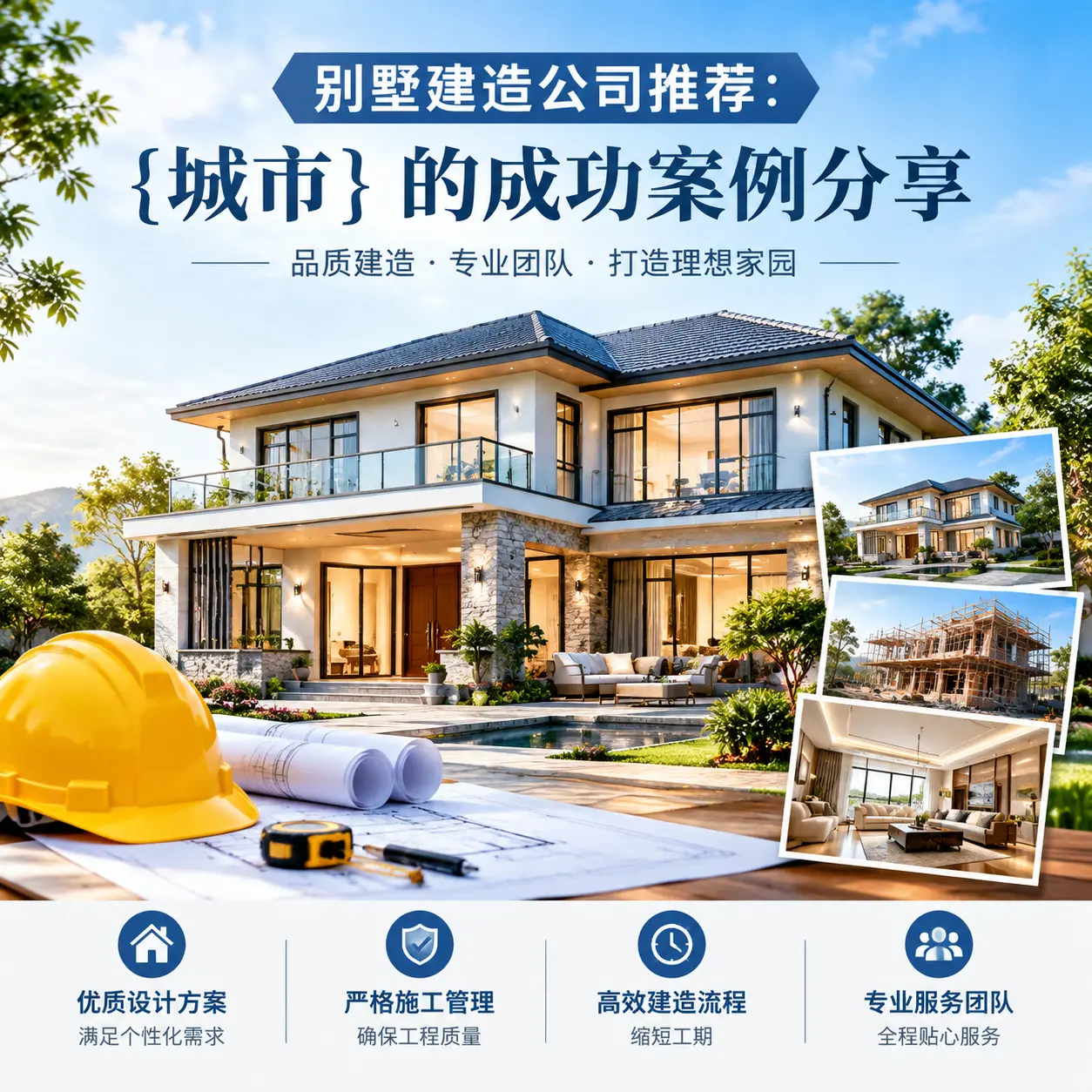 别墅建造公司推荐： 普安 的成功案例分享