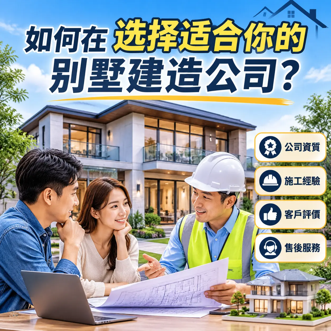 如何在 普安 选择适合你的别墅建造公司?